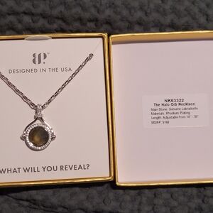 FREE OG W/purchase - Elegant Silver Labradorite Necklace